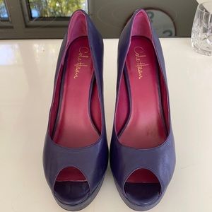 Cole Haan platform pumps